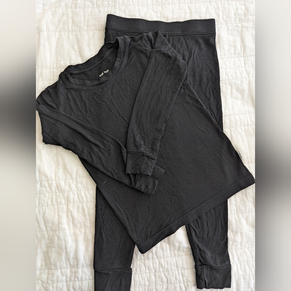 Black little Sleepies two piece pajamas 2t
